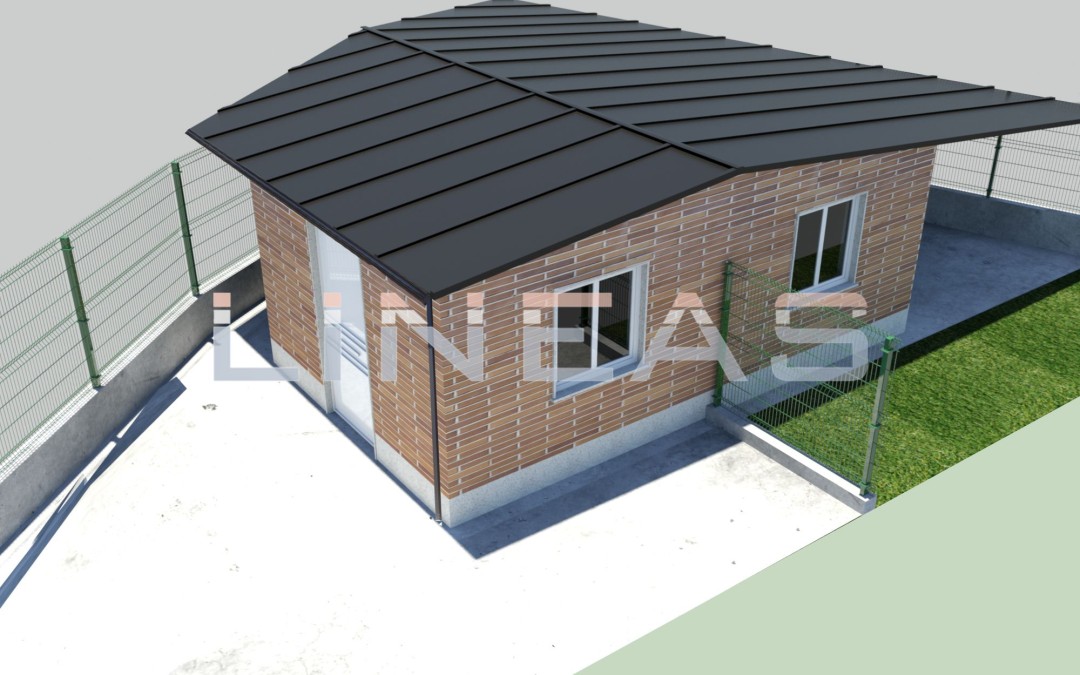 Proyecto de casetas de jardín