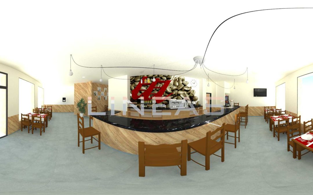 Proyecto reforma cafetería restaurante